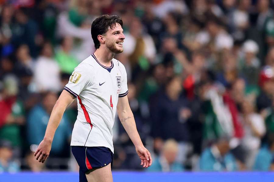 England's Declan Rice