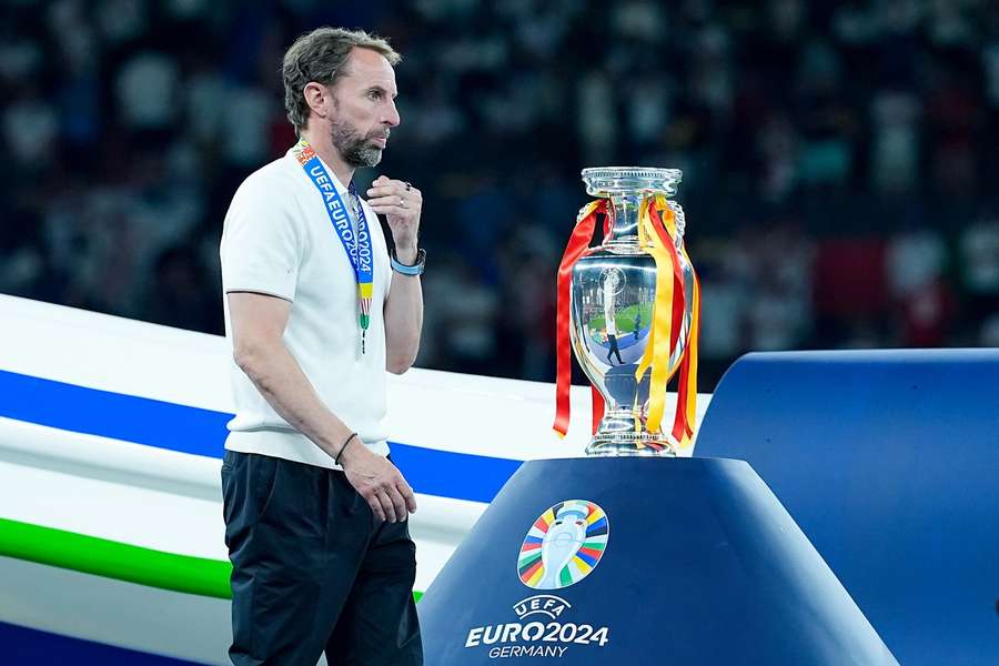 Gareth Southgate, con Inglaterra