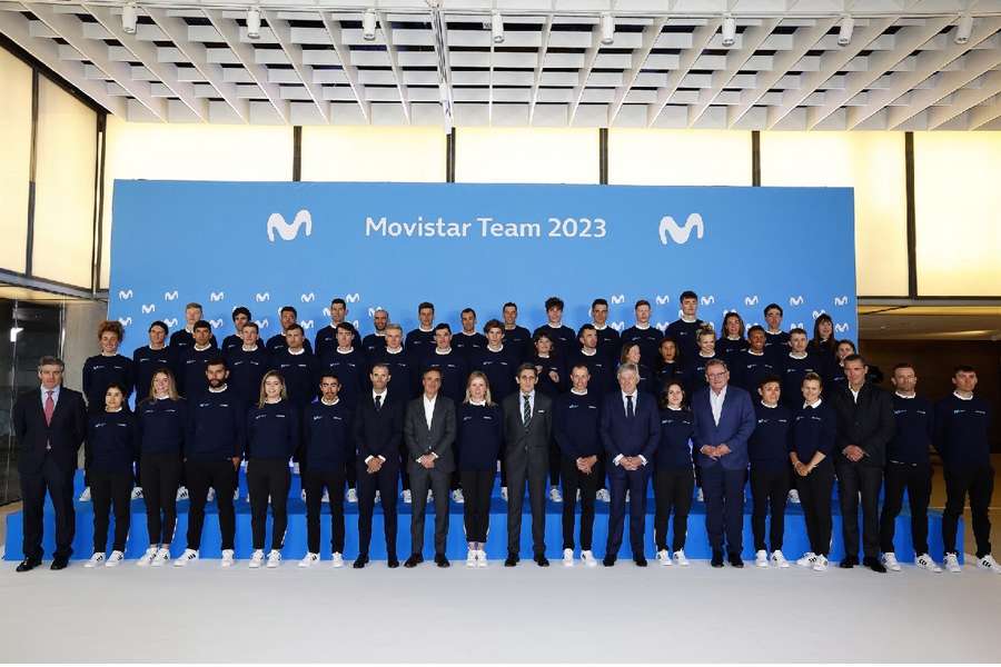 Movistar presenta su equipo para 2023.