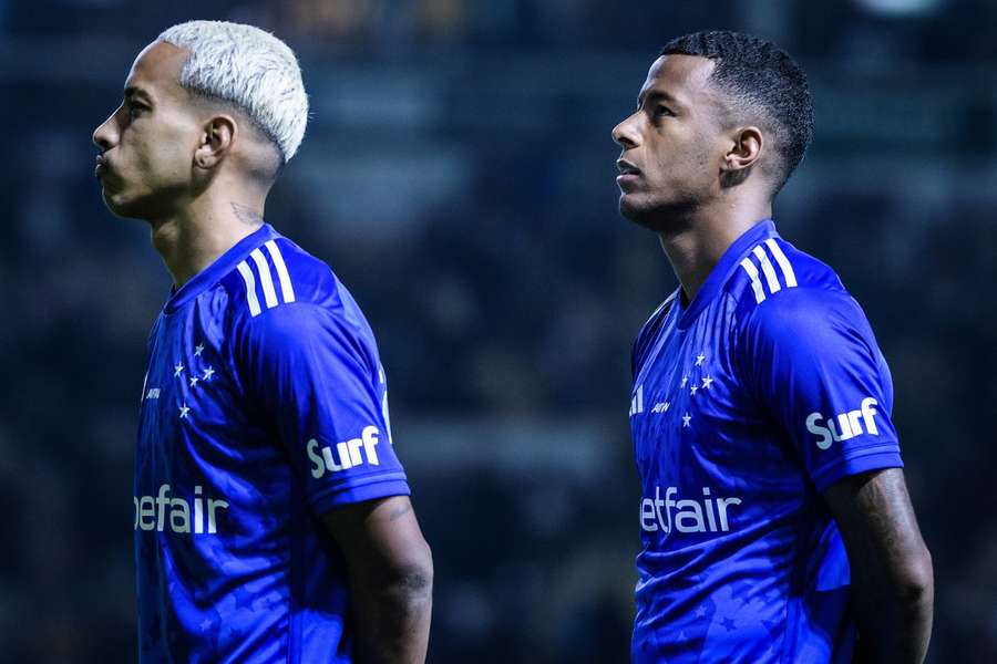 Matheus Pereira e Arthur Gomes, duas das peças ofensivas do Cruzeiro