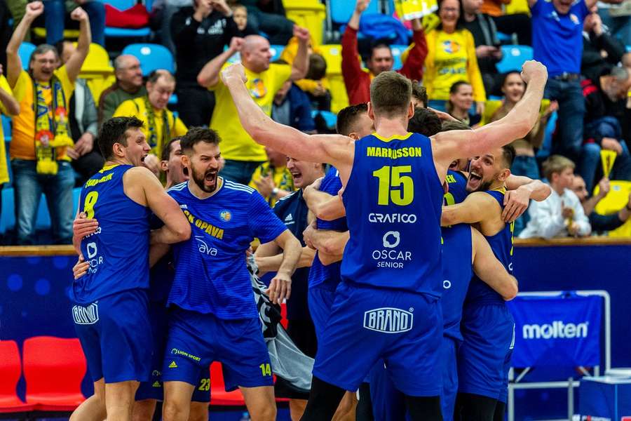 Opavští basketbalisté se o LM poperou ve slavné hale Aleksandara Nikoliče.