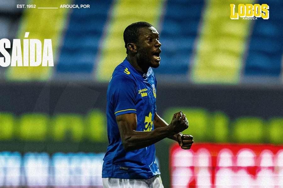 Kouassi já não é jogador do Arouca