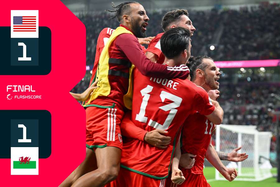 FINAL: Gales empata ante Estados Unidos gracias a un providencial Bale