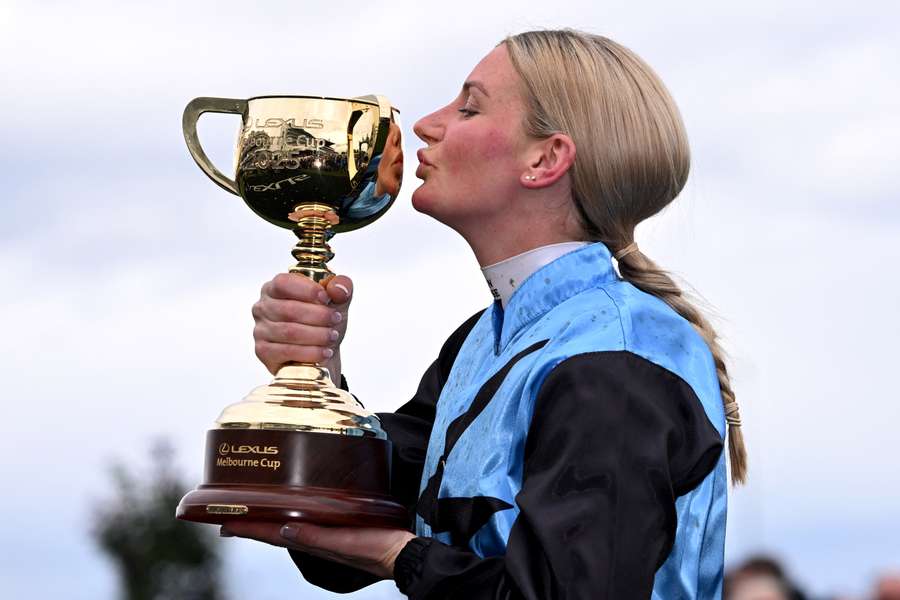 Jamie Melham won more than $200,000 in prizemoney for her successful ride.  Jamie Melham won more than $200,000 in prizemoney for her successful ride.
