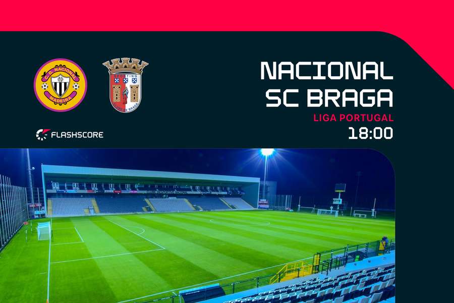 Estádio da Choupana vai acolher duelo desta sábado