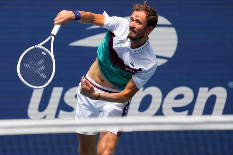 Daniil Medveděv prosvištěl do druhého kola US Open za pouhých 77 minut.