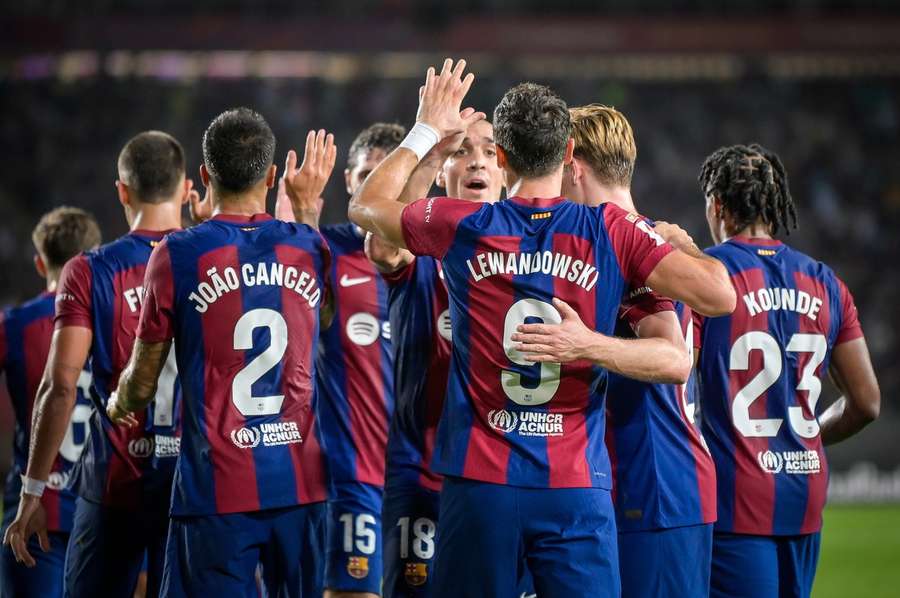 Barcelona, după un gol marcat contra celor de la Betis