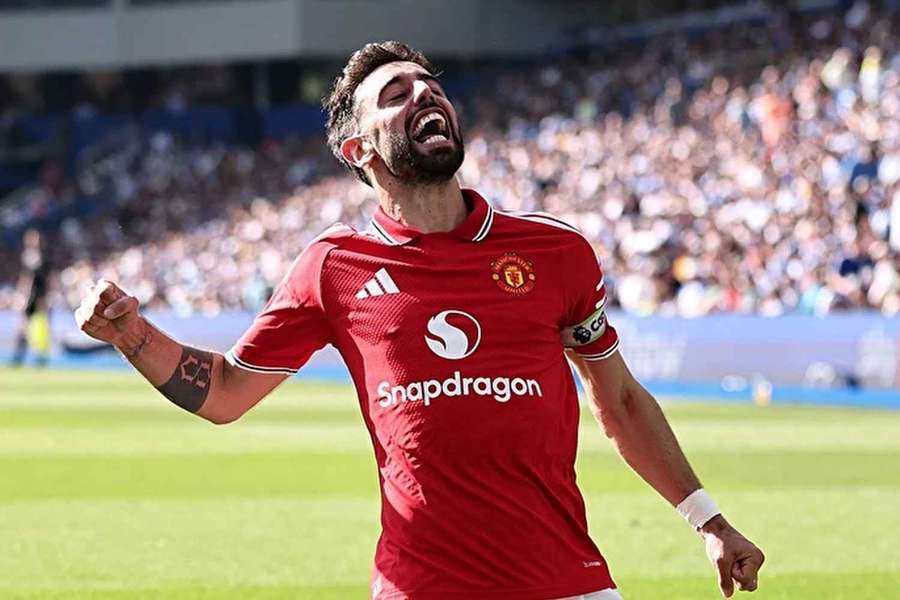 Kapitán Manchesteru United Bruno Fernandes