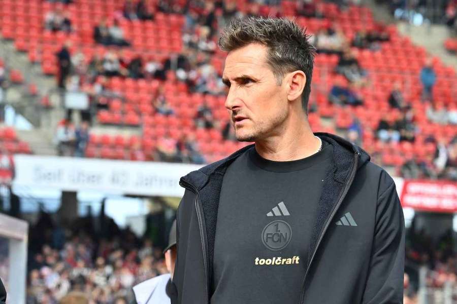 Nürnbergs Cheftrainer Miroslav Klose