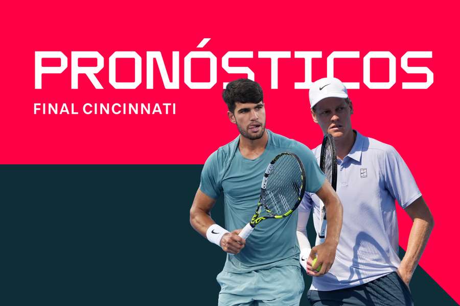 Sinner - Alcaraz (Final Masters 1000 Cincinnati): Mejores Apuestas, Pronósticos y Cuotas