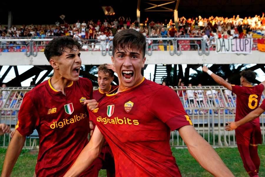 Roma campione d'Italia con l'Under 16