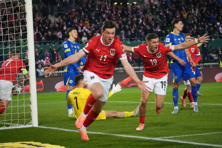 „Gregerl“ schoss das WM-Goldtor gegen Bosnien und Herzegowina. „Gregerl“ schoss das WM-Goldtor gegen Bosnien und Herzegowina.