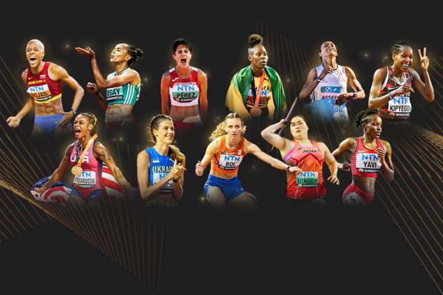 Las 11 candidatas a Atleta del Año por World Athletics