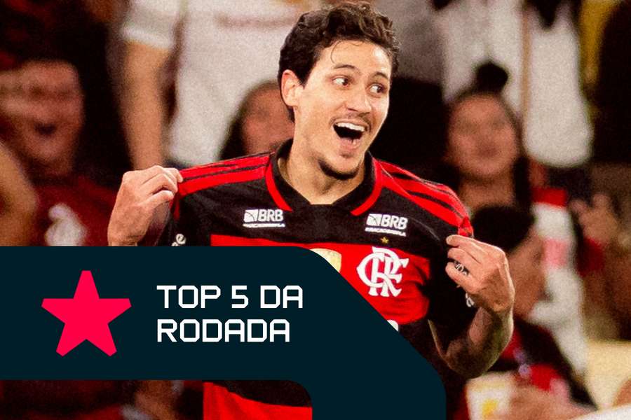 Pedro bateu recorde no Fla-Flu