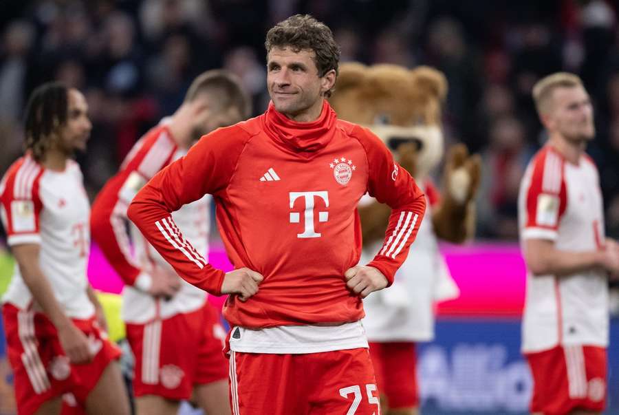 Internaționalul german Thomas Muller a semnat a 500-a sa victorie într-un meci oficial pentru Bayern Munchen