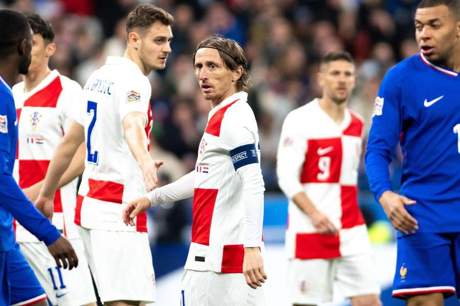 Luka Modrič podal v neděli podle médií jeden z nejslabších výkonů v národním týmu.