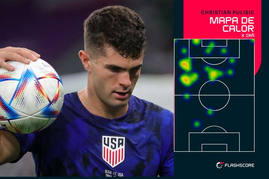 Os 45 minutos de Pulisic em campo, o herói da classificação norte-americana