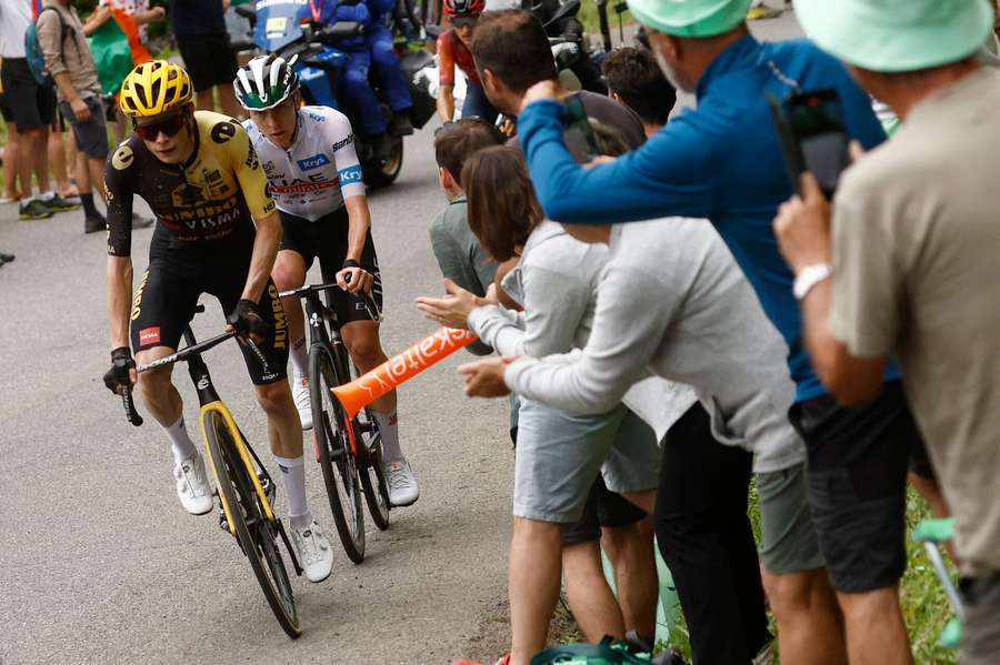 Jonas Vingegaard og Tadej Pogačar slog på sjette etape fast, at de er i en klasse for sig.