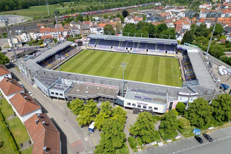 Im Stadion an der Bremer Brücke kann derzeit nicht gespielt werden.
