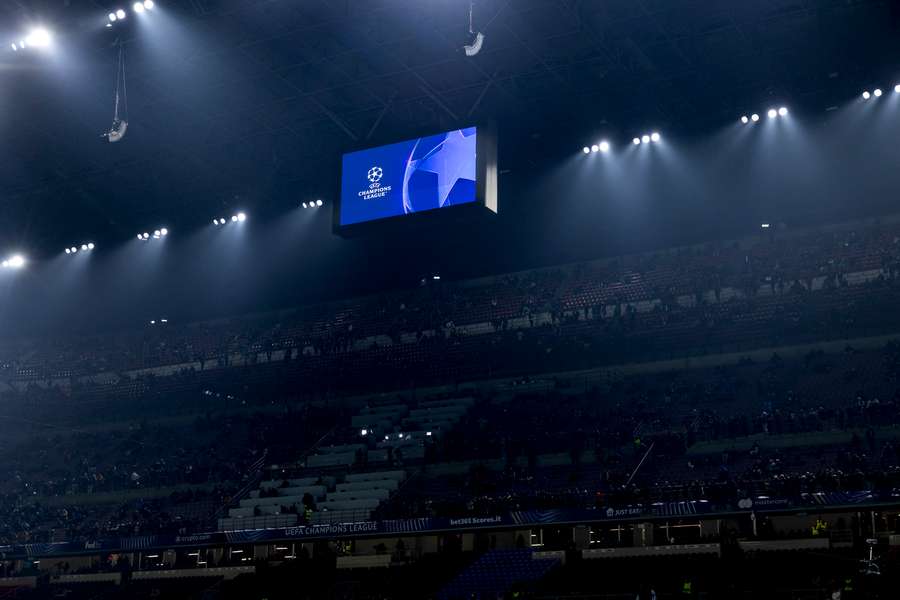 El estadio Giuseppe Meazza 