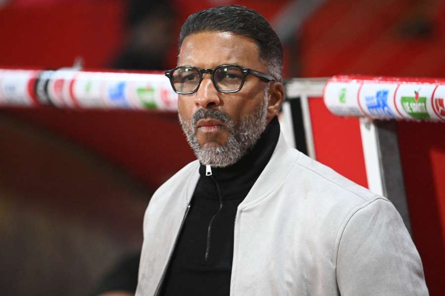 Habib Beye watches on