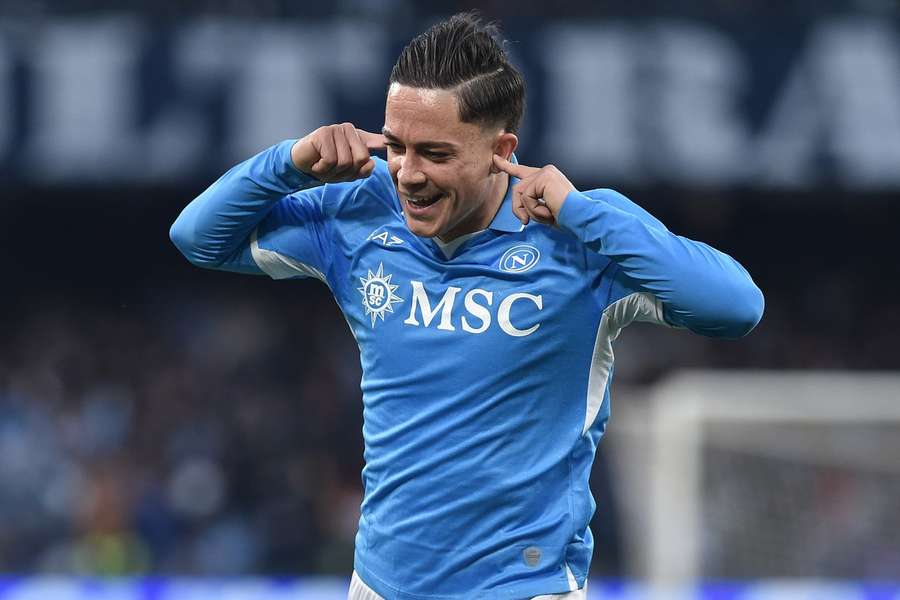 Raspadori garantiu a vitória do Napoli sobre o Venezia