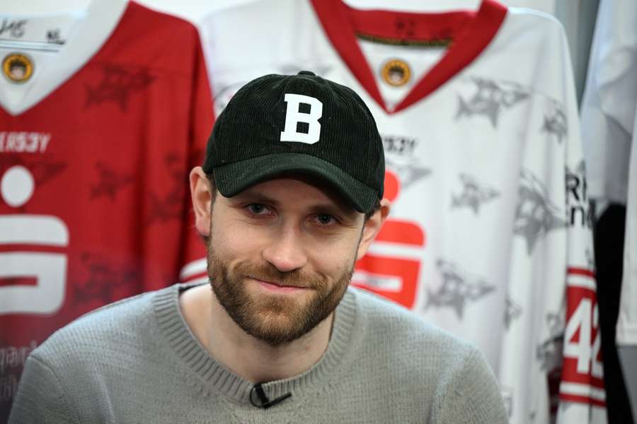 Leon Draisaitl in der Kölner Kabine.