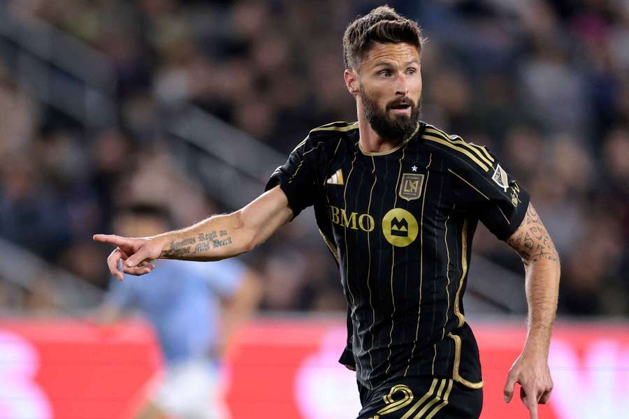 Giroud é uma das estrelas do Los Angeles FC