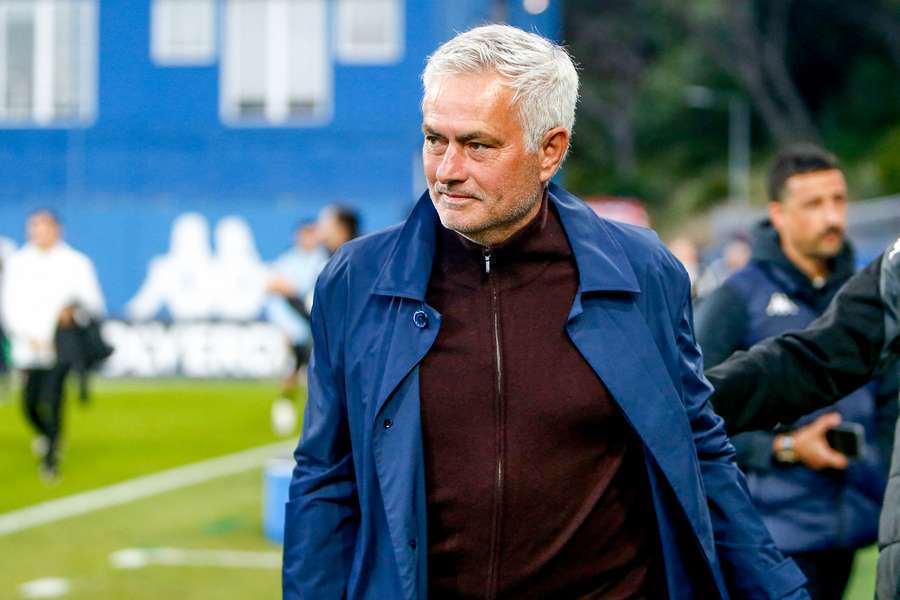 Mourinho avec le Benfica samedi soir.