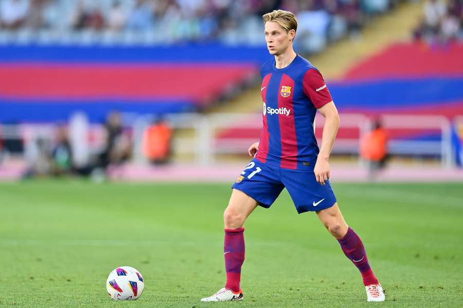 Frenkie huppelde tegen zondag tegen Celta nog heerlijk rond