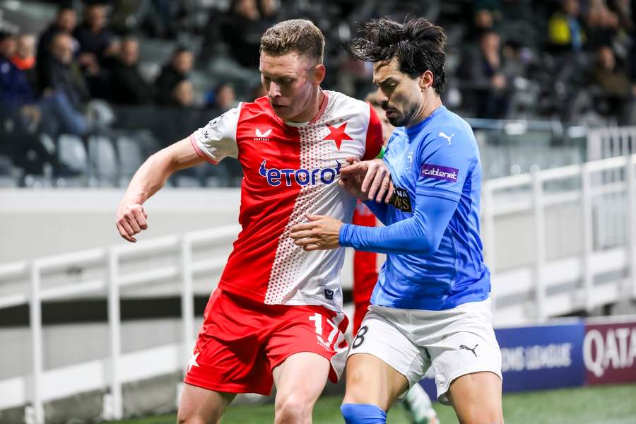 Lukáš Provod na Kypru patřil k nejaktivnějším hráčům Slavie.