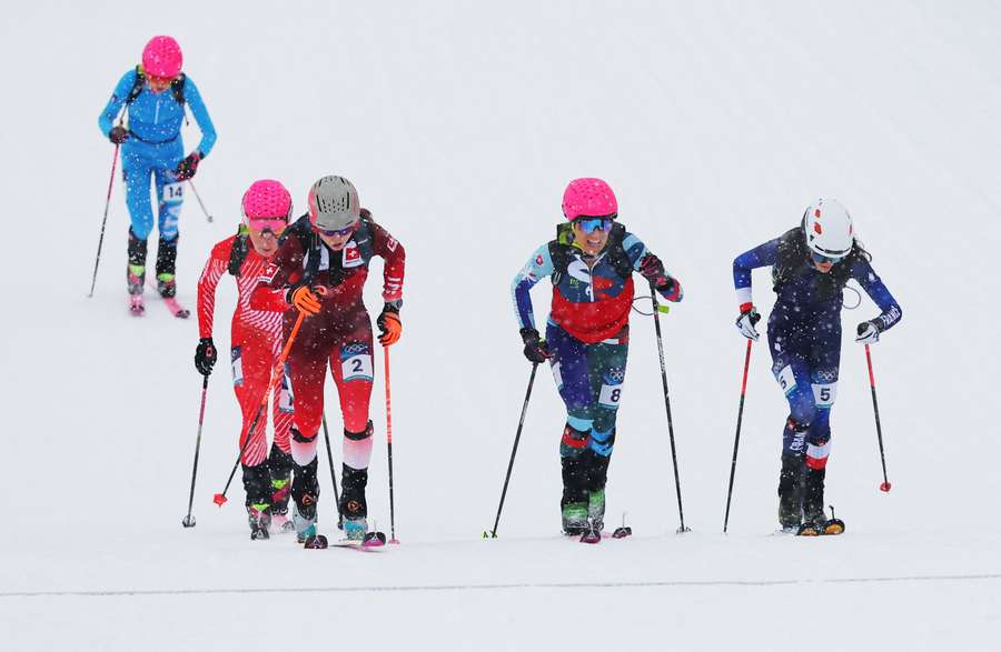 Krátko po štarte sa Jagerčíková dostala do čela.