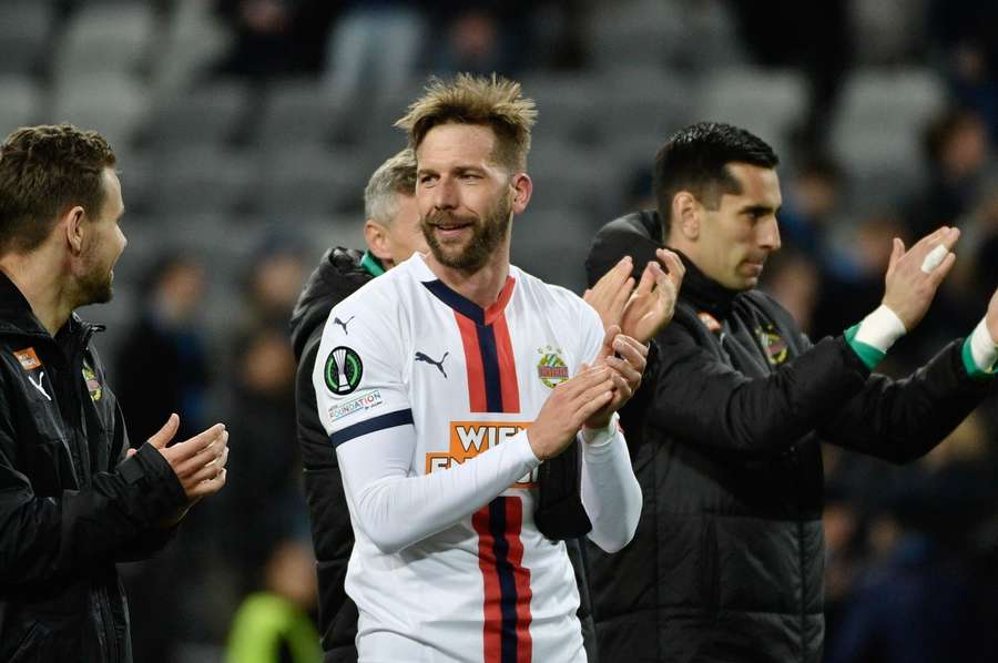 Guido Burgstaller in der Conference League.
