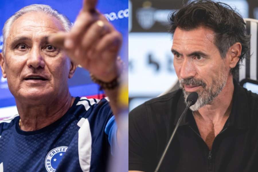 Tite e Eduardo Domínguez lutam pelo título do Campeonato Mineiro neste domingo (8)