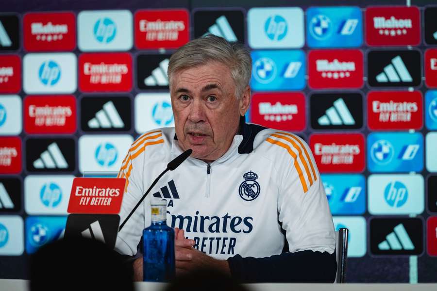 Ancelotti kritisierte die Defensivarbeit seiner Mannschaft.