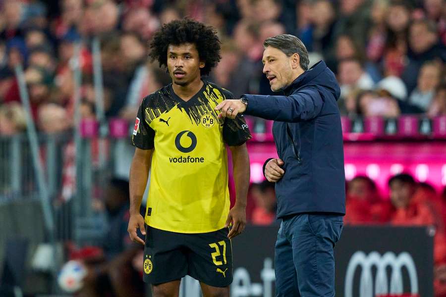 Karim Adeyemi (l.) und Niko Kovac (r.)