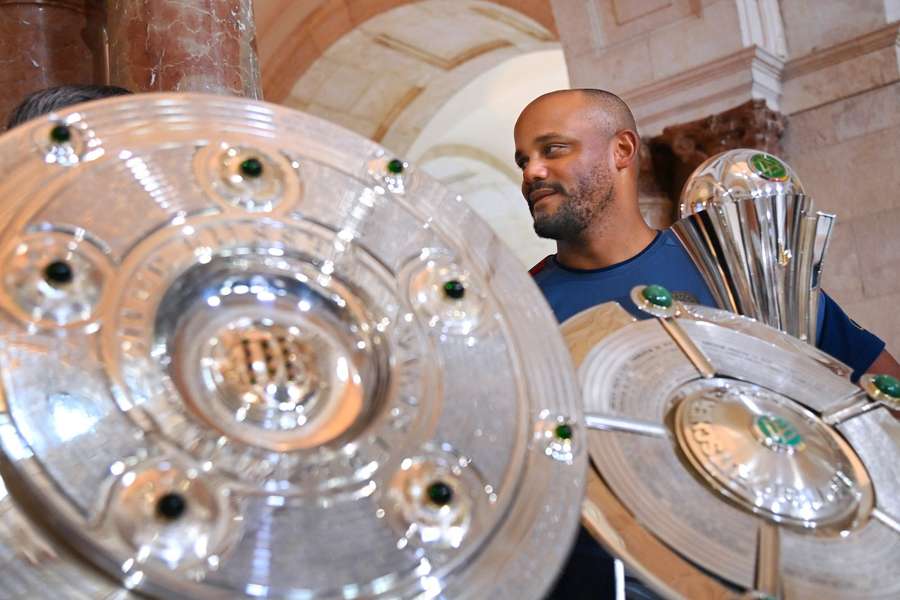 Vincent Kompany muss sich keine Sorgen um Titeldürre machen Vincent Kompany muss sich keine Sorgen um Titeldürre machen