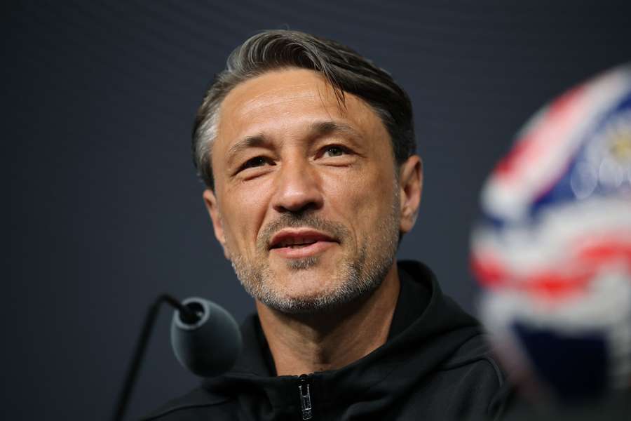 Borussia Dortmund coach Niko Kovac speaks to the media ahead of his team's match.