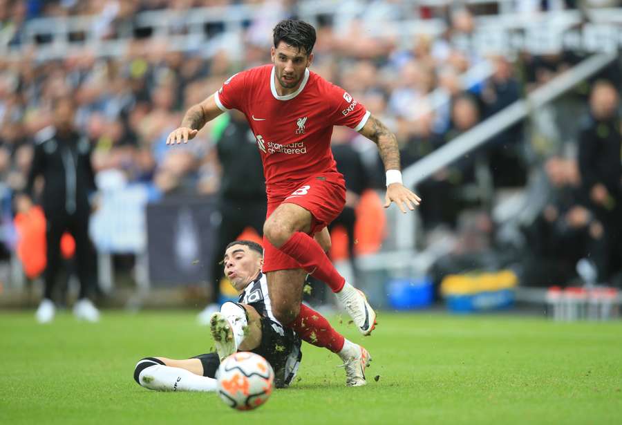 Szoboszlai ao serviço do Liverpool