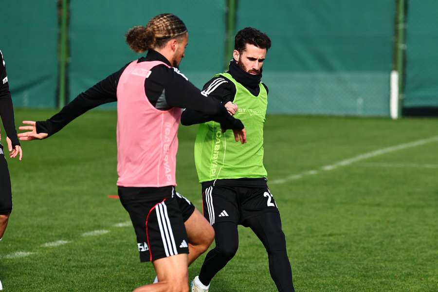 Rafa Silva volta a treinar com a equipa do Besiktas