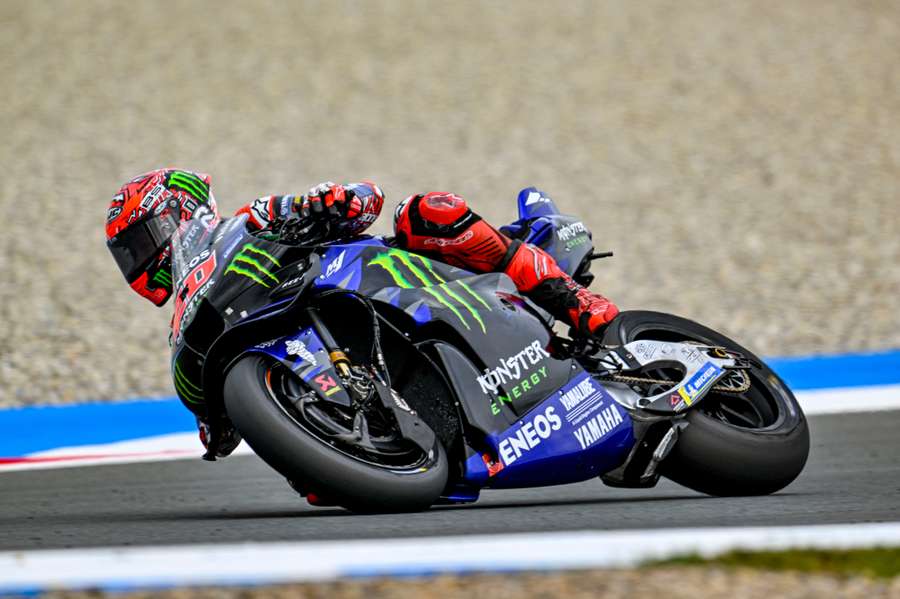 Quartararo, o mais rápido na qualificação