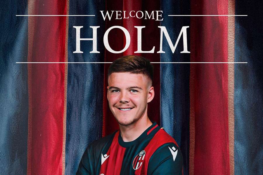 Emil Holm assinou pelo Bolonha