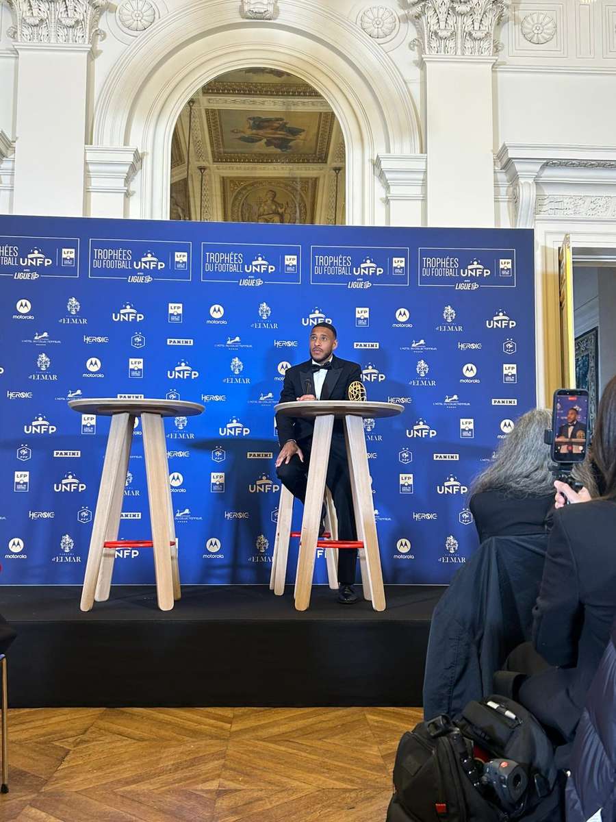 Corentin Tolisso en conférence de presse Corentin Tolisso en conférence de presse