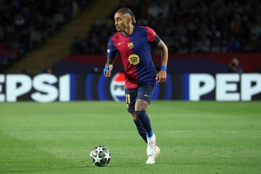 Raphinha destacó ante el Inter