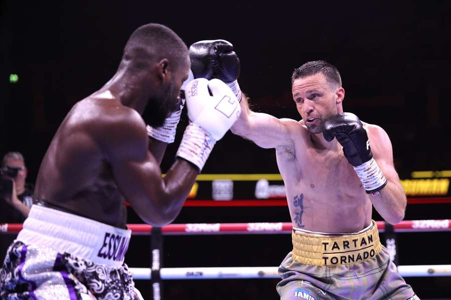 Ekow Essuman upsets the odds to defeat Josh Taylor and win the WBO title