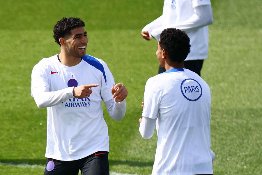 Achraf Hakimi ist zurück im Training.
