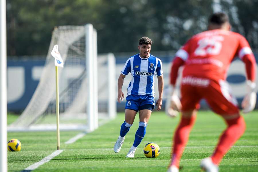 William Gomes fez o golo do FC Porto diante do Vizela