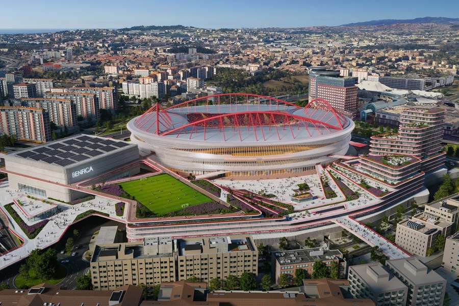 Imagem do projeto original do Benfica District Imagem do projeto original do Benfica District