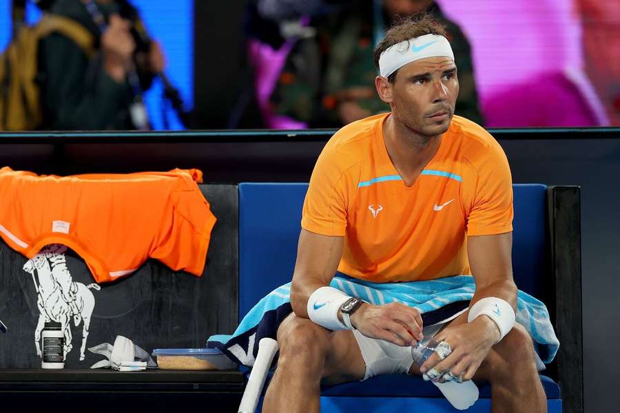 Nadal será baixa em Roma