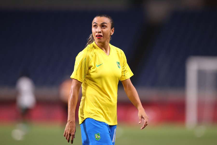 A estrela brasileira Marta vai disputar o seu sexto Campeonato do Mundo